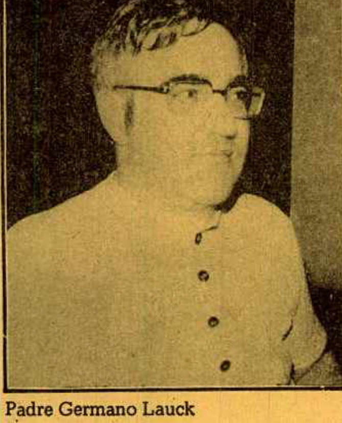 Padre Germano Lauck — 1978