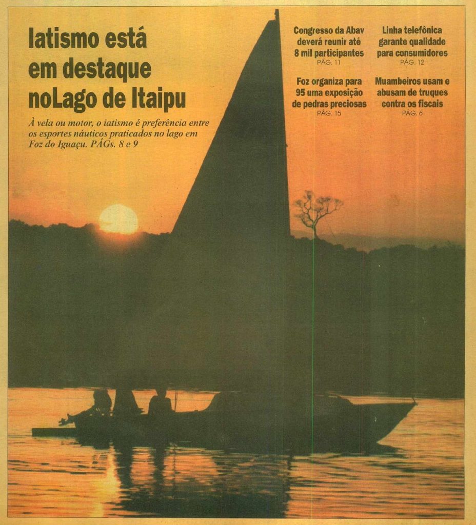 Iatismo no Lago de Itaipu