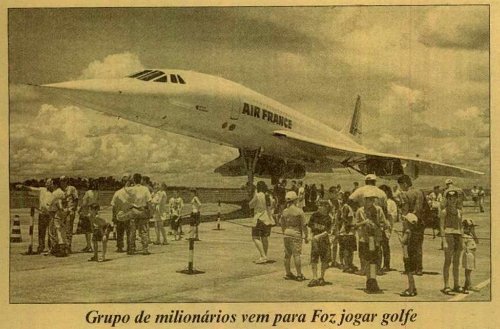 Milionários vem jogar golfe em Foz 