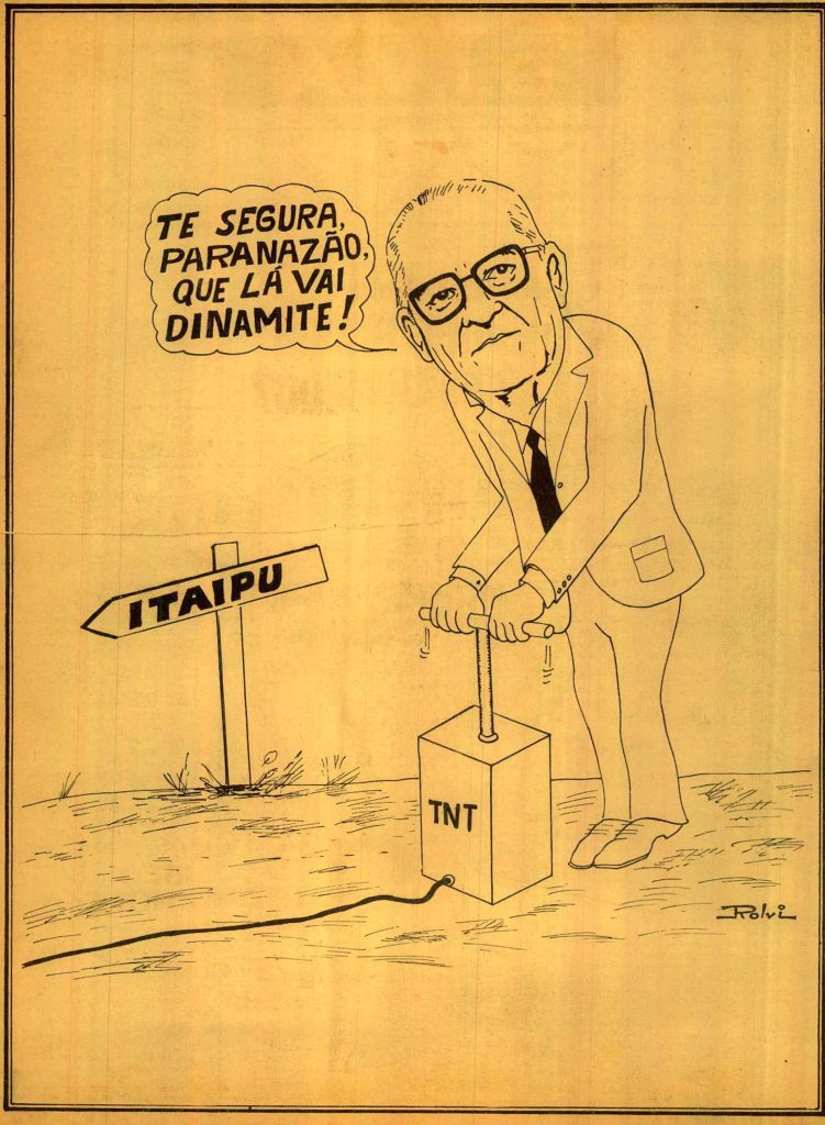 Desvio do Canal de Itaipu — 1978