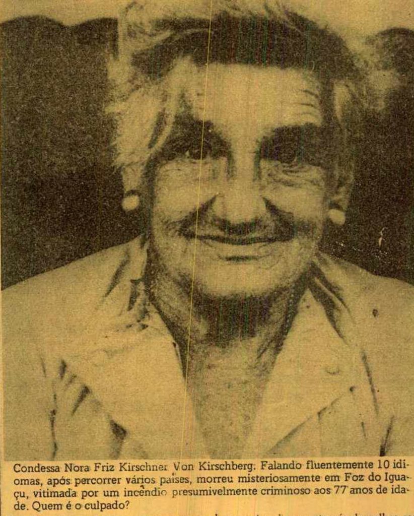 Condessa Nora Friz Kirchnes Von Kirschberg