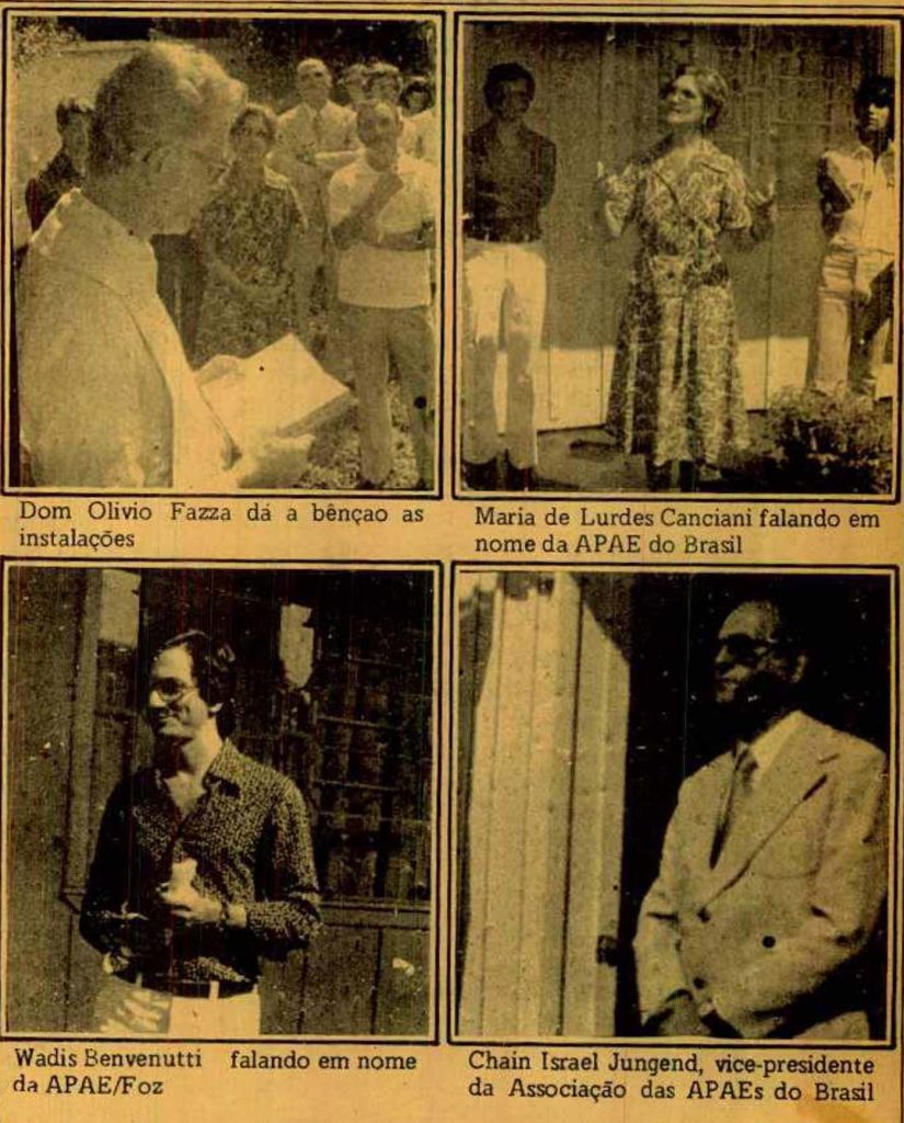 Inauguração da APAE