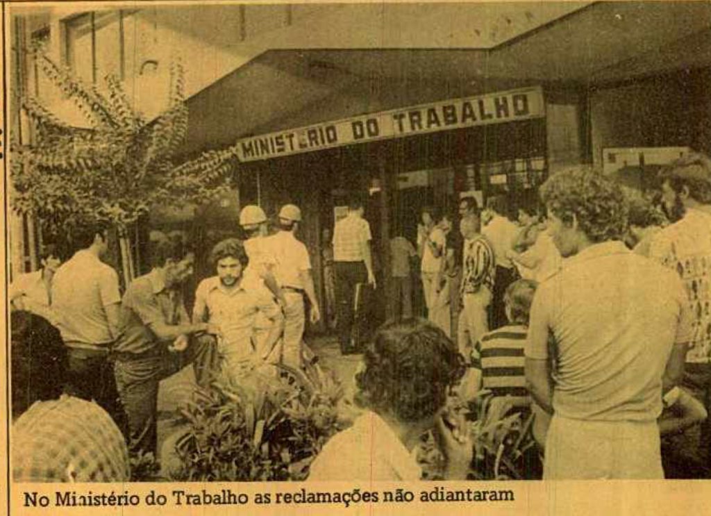 Funcionários da Transreal em busca de direitos — 1979