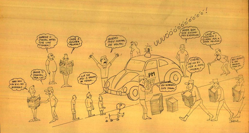 Apreensão do Hoje Foz  — 1979