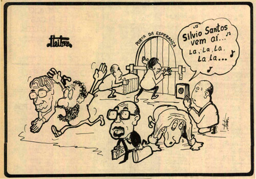 Silvio Santos entra na disputa presidencial — 1989